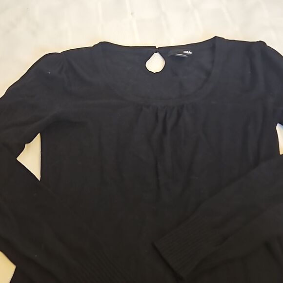 H&M Women's Long Sleeves Sweater Black XS - Picture 16 of 16
